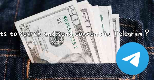 How to use @gif or @pic bots to search and send content in T