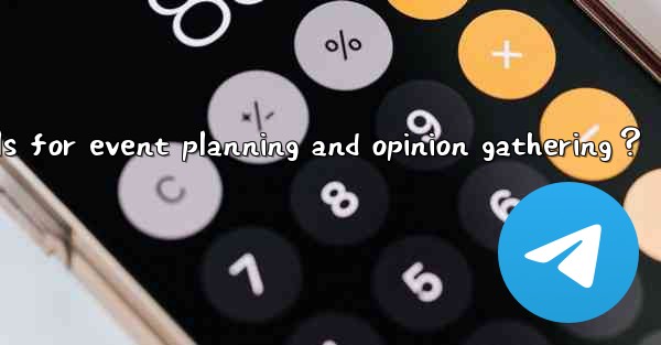 How to use Telegram polls for event planning and opinion gat