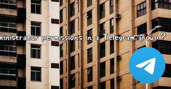 How to set administrator permissions in a Telegram group？